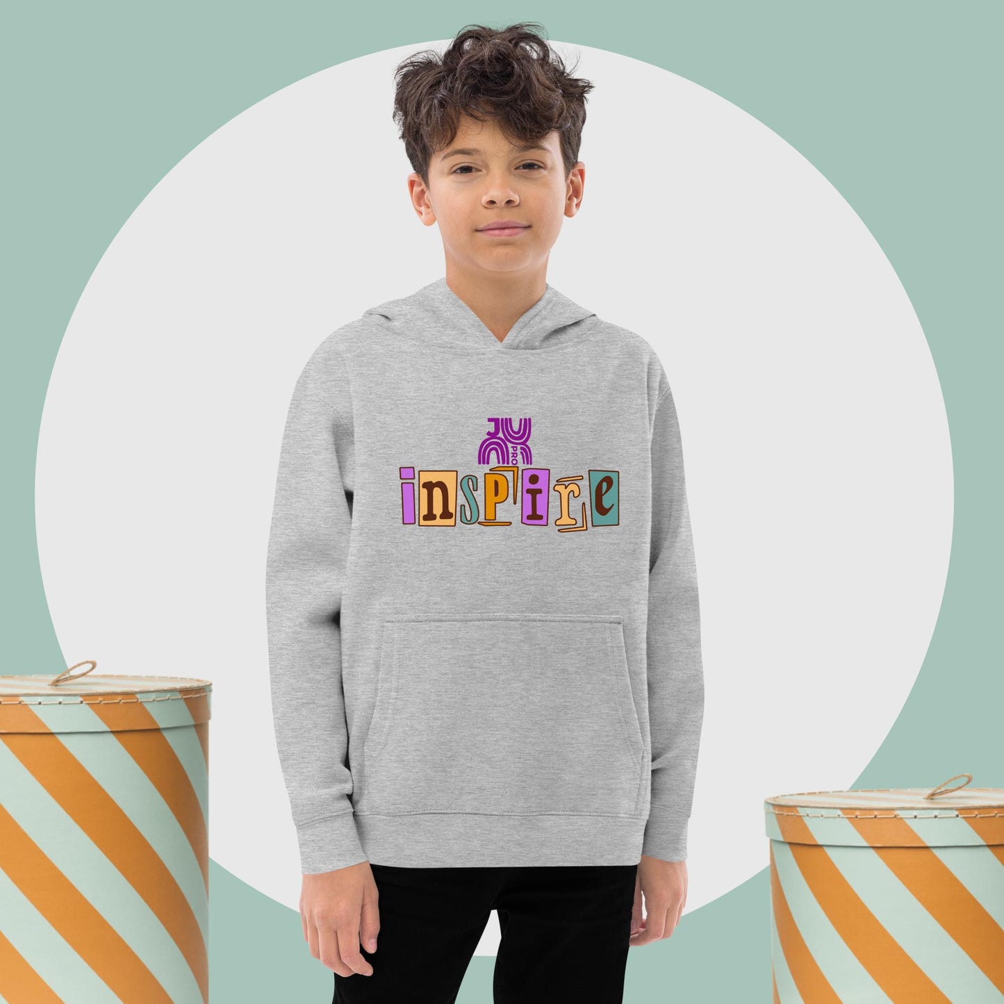 J.Pro Inspire Kids fleece hoodie