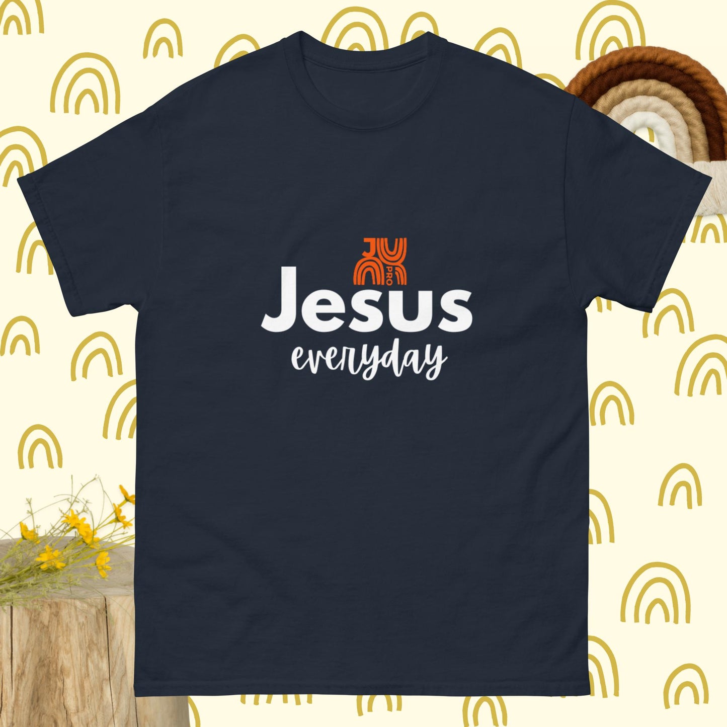 J.Pro Men's Faith Tee Jesus Everyday