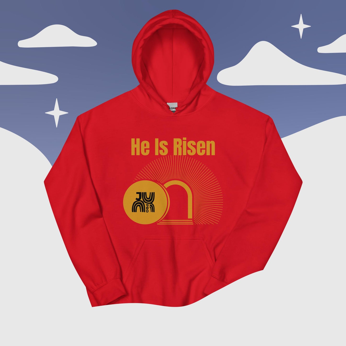 He is Risen Unisex Hoodie Easter