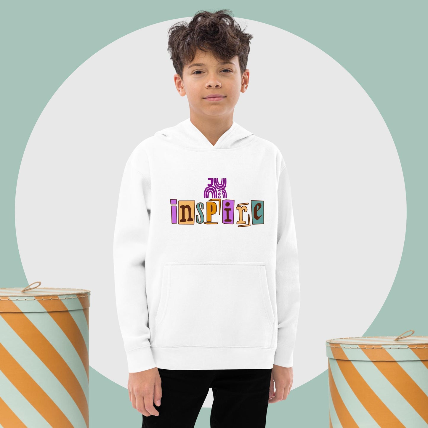 J.Pro Inspire Kids fleece hoodie