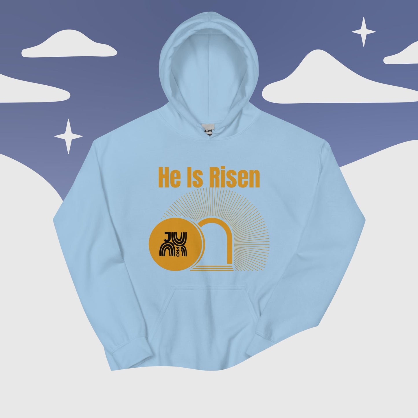 He is Risen Unisex Hoodie Easter