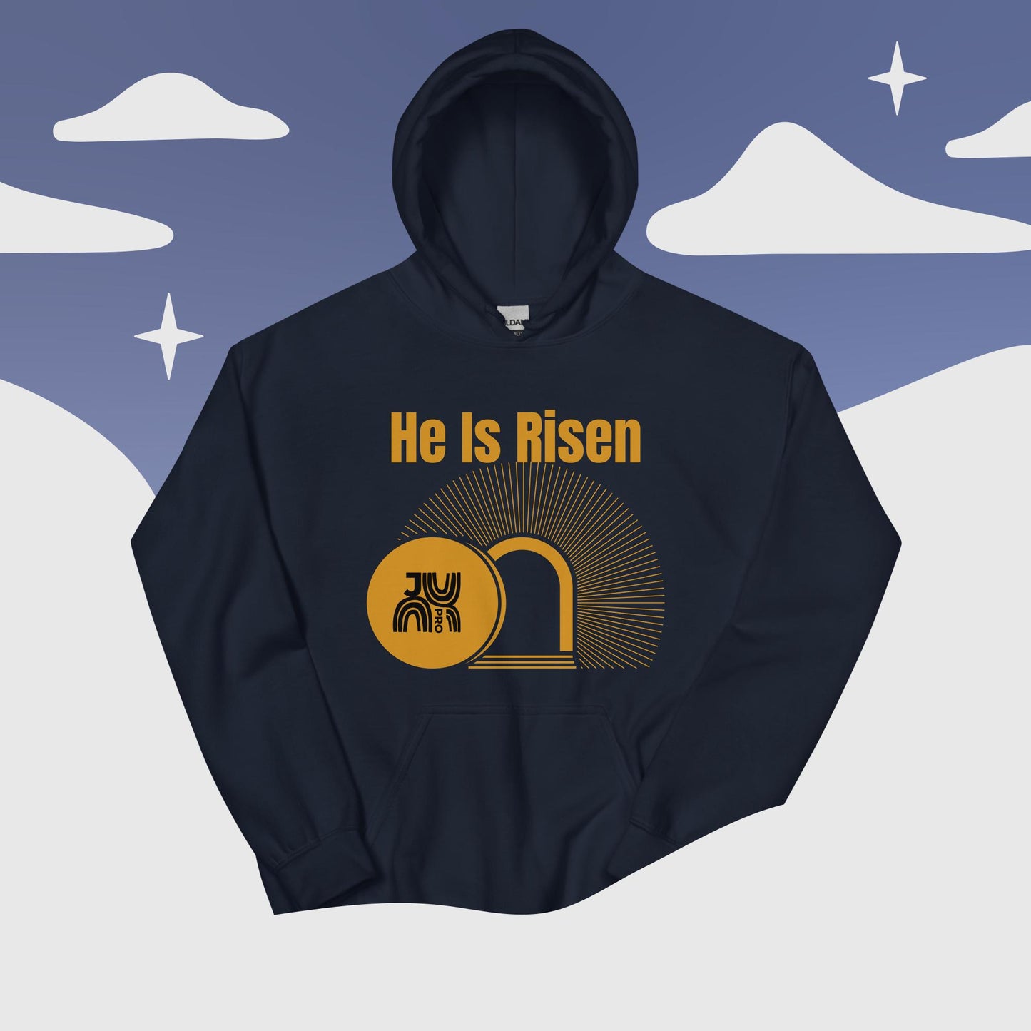 He is Risen Unisex Hoodie Easter